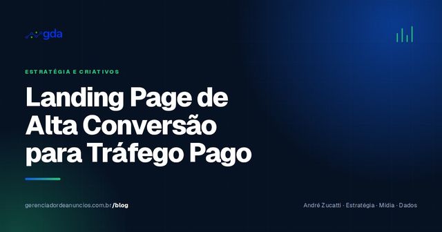 Landing page de alta conversão: o que não pode faltar na página que recebe seu tráfego pago