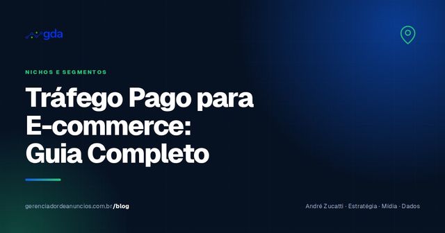 Tráfego pago para e-commerce: estratégia completa para vender mais online